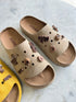 Cute Design Detail Summer Slide On Platform